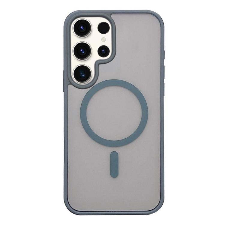 

For Galaxy S23 Ultra 5G Frosted Skin Feel MagSafe Phone Case(Titanium Gray)