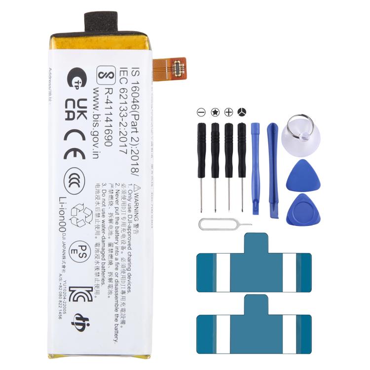 

For DJI Osmo Pocket 3 1300mAh BHX212-1300-7.7 Battery