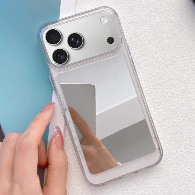 For iPhone 17 Pro Max Mirror TPU Phone Case(White) — купить у Sunsky-online WW