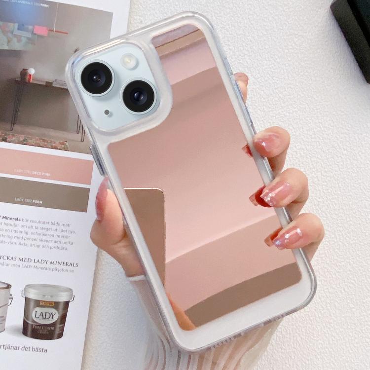 For iPhone 15 Mirror TPU Phone Case(Pink) — купить у Sunsky-online WW