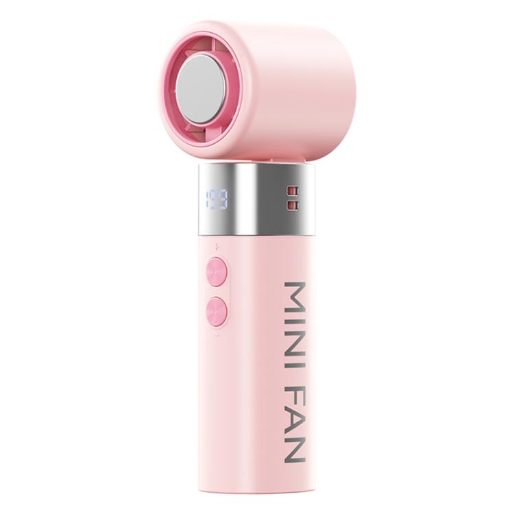 Y41 199 Level Mini Foldable Adjustable Handheld Cooling Fan(Pink)