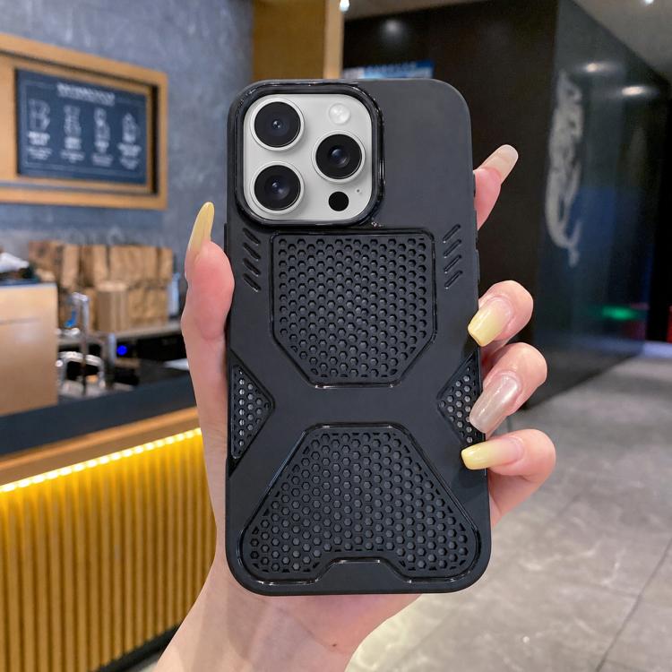 For iPhone 12 Pro Max X Armor Heat Dissipation TPU Phone Case(Black) — купить у Sunsky-online WW