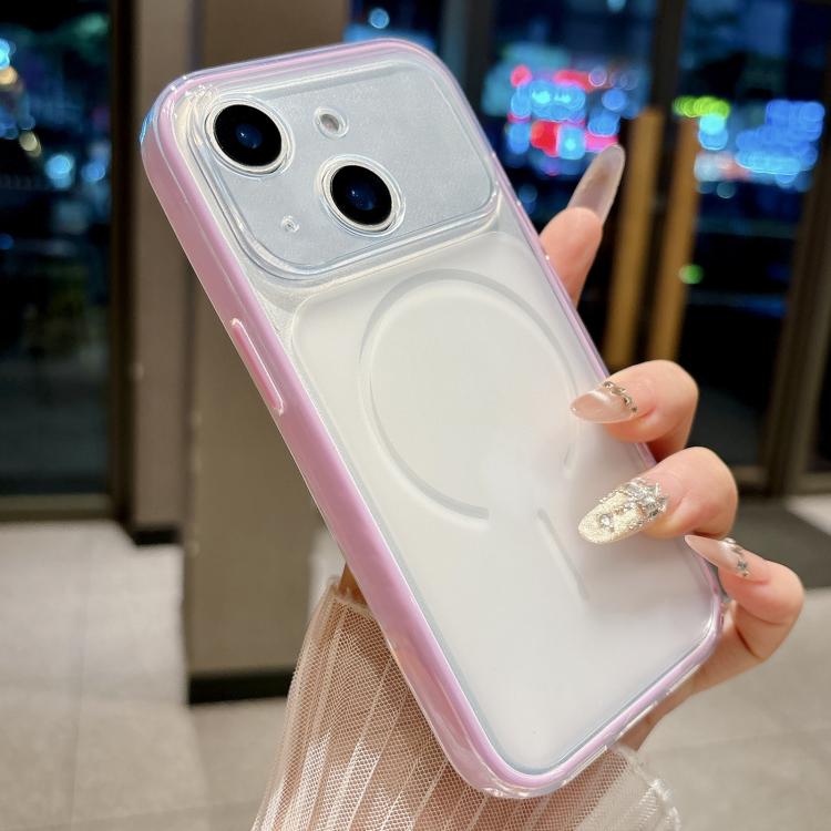 For iPhone 13 Skin Feel Matte 2 in 1 Shockproof Phone Case(Purple)