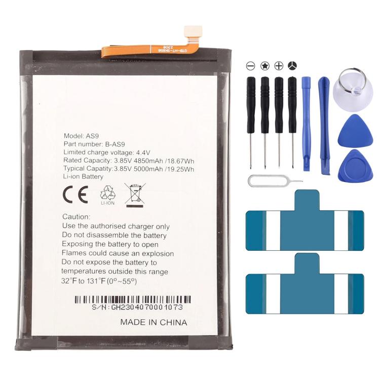 

For Aspera AS9 5000mAh B-AS9 Battery