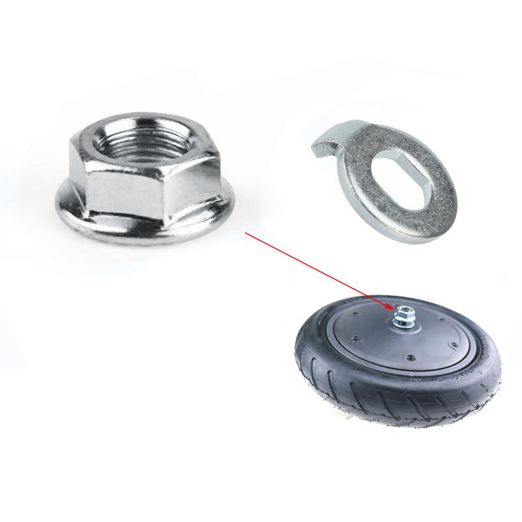 

For Xiaomi Mijia M365 Electric Scooter Front Wheel Motor Screw Washer(1 Motor Screw + 1 Washer)