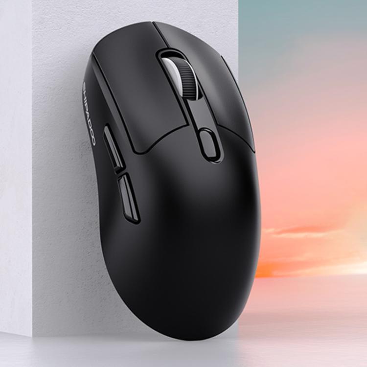 

SHIPADOO A7 2.4GHzx Wireless BT Dual-Mode Mouse(Black)