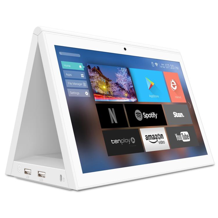 

WD1028T 10.1 inch HD Dual Touch Screen Digital Signage, 2GB+16GB, Android 11 RK3568 Quad Core, Plug:EU Plug(White)