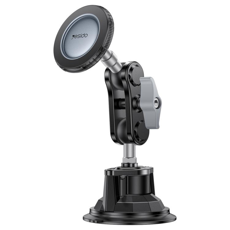 

Yesido C281 Car Suction Cup Strong Magnetic Phone Shooting Holder Standard Version(Black)