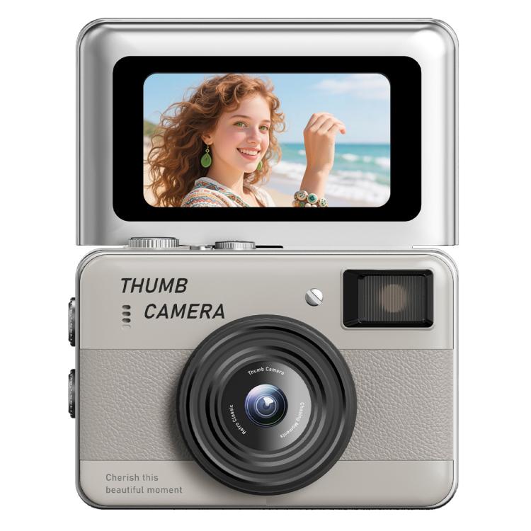 

Y11 CCD Mini Camera Miniature Student Camera(Beige and White)