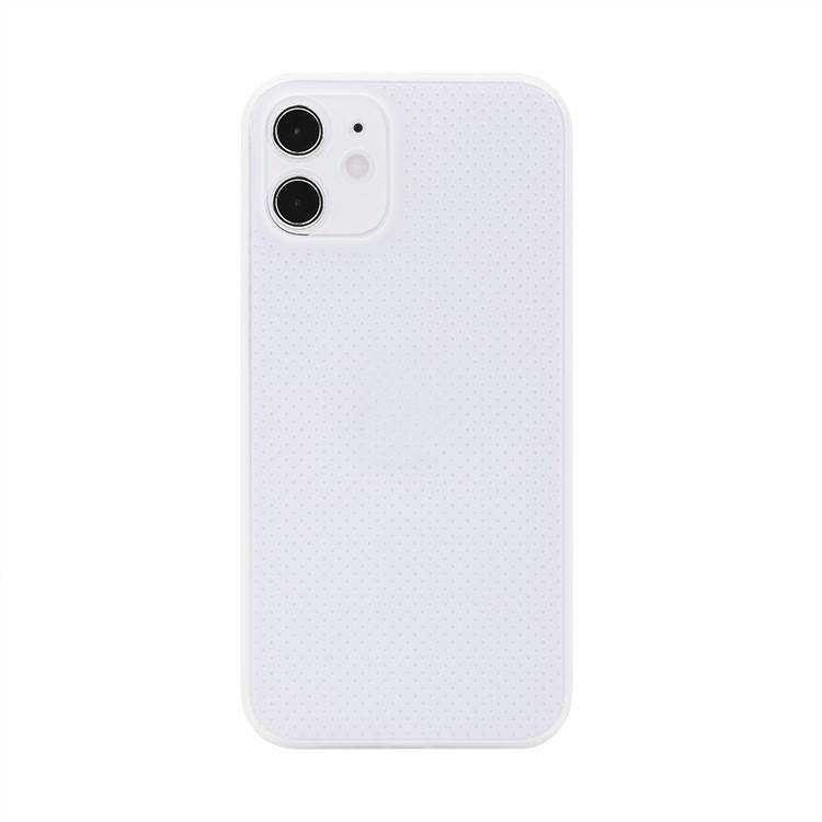 

For iPhone 12 Pro Shockproof Breathable PP Protective Case(White)