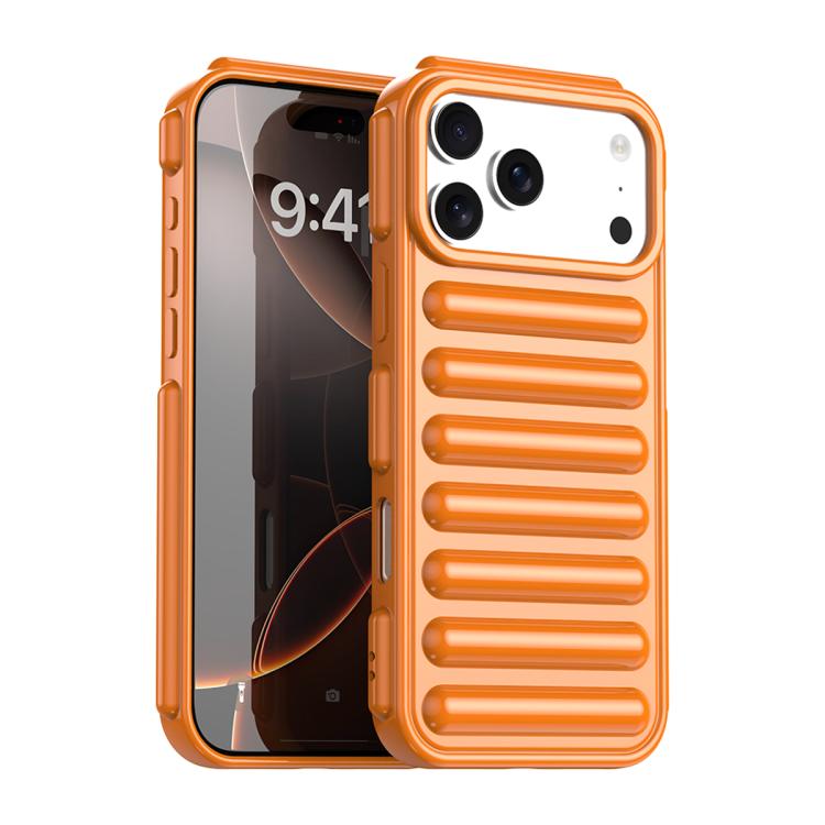 For iPhone 17 Pro Max Capsule Series Candy Color TPU Phone Case(Orange) — купить у Sunsky-online WW