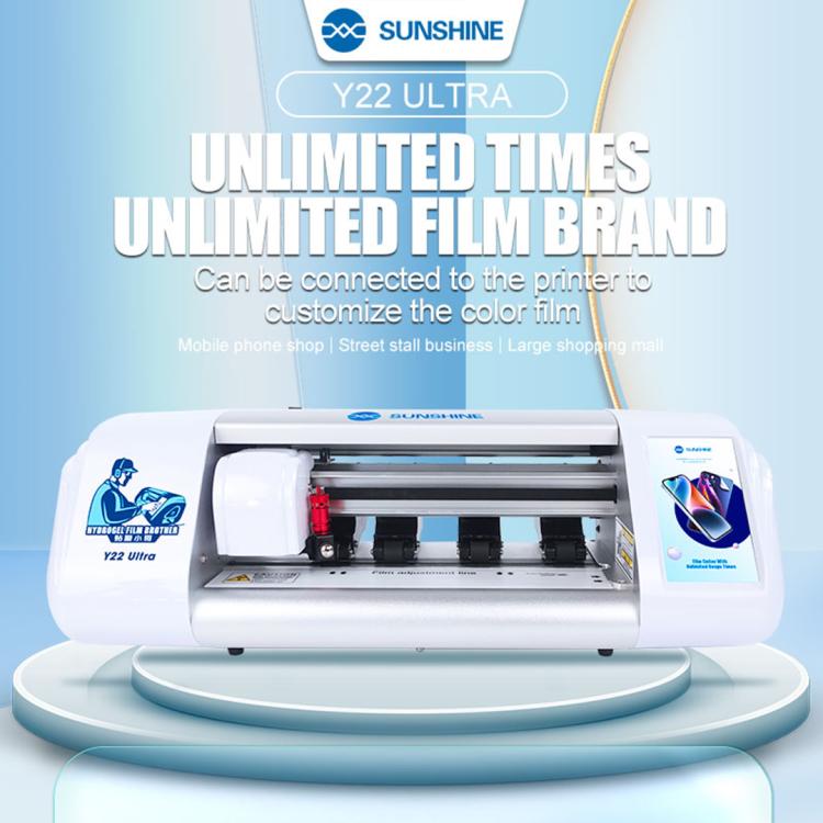 SUNSHINE Y22 Ultra Unlimited Hydrogel Phone Screen Protector Film Cutting Machine, Plug:AU Plug — купить у Sunsky-online WW
