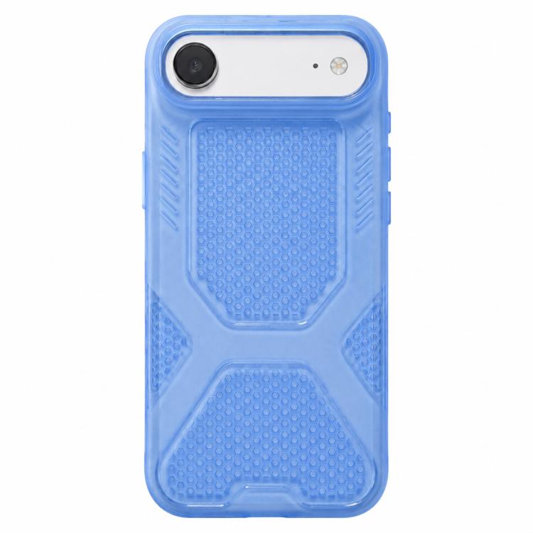For iPhone Air Cool Jelly Heat Dissipation TPU Phone Case(Glacier Blue)