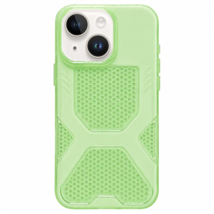 

For iPhone 14 Plus Cool Jelly Heat Dissipation TPU Phone Case(Mint Green)