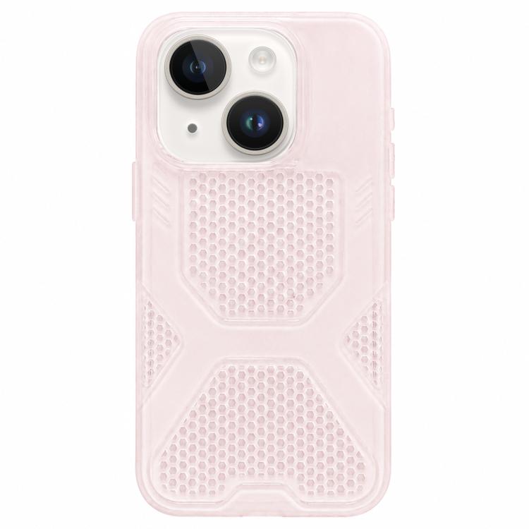 

For iPhone 14 Cool Jelly Heat Dissipation TPU Phone Case(Milk Cream Powder)