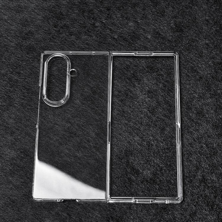 For Galaxy Z Fold8 Ultra 5G Transparent High-definition Two-stage PC Phone Case