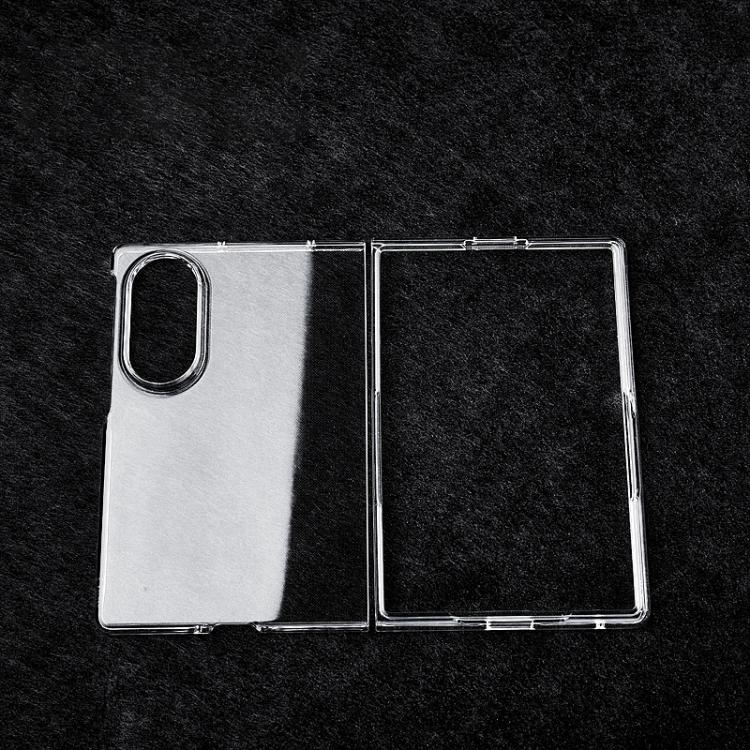For Galaxy Z Fold8 5G Transparent High-definition Two-stage PC Phone Case