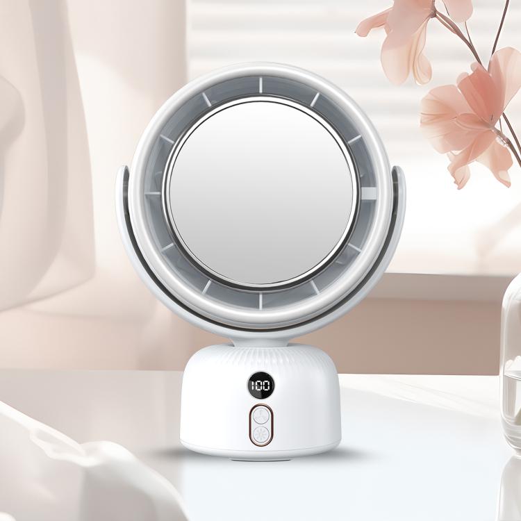 

F2 Makeup Mirror Beauty Fill Light Desktop Fan(White)