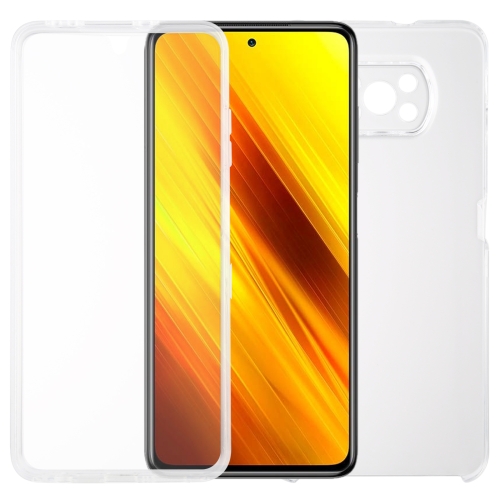 

For Xiaomi Poco X3 PC+TPU Ultra-Thin Double-Sided All-Inclusive Transparent Case