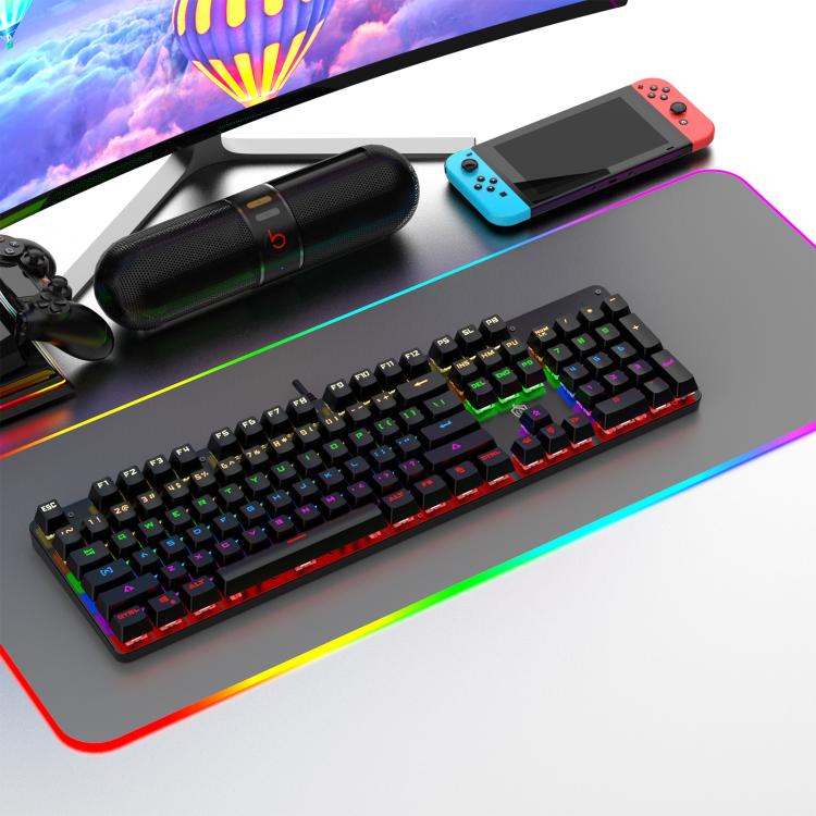 

SHIPADOO HJK901-10 RGB Backlight Mechanical USB Wired Keyboard(Black)