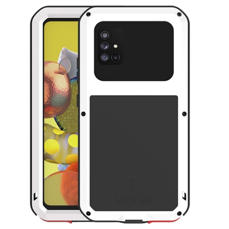 For Samsung Galaxy A51 5G LOVE MEI Metal Shockproof Waterproof