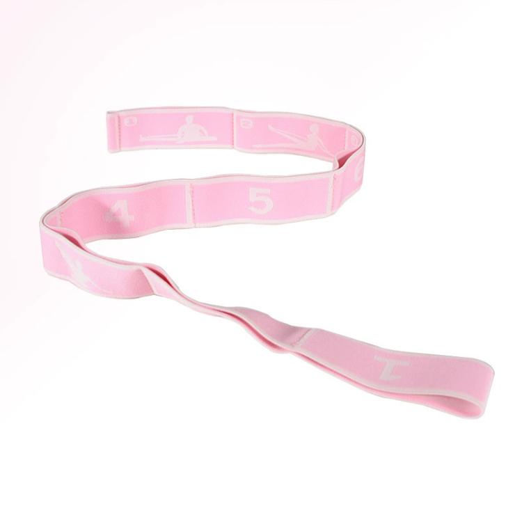 

Yoga Resistance Digital Tension Band Suitable For Children and Adults(8 Segments Pink)