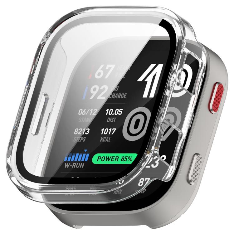 For Amazfit Bip Max xDfind Film Integrated PC Watch Protective Case(Transparent)