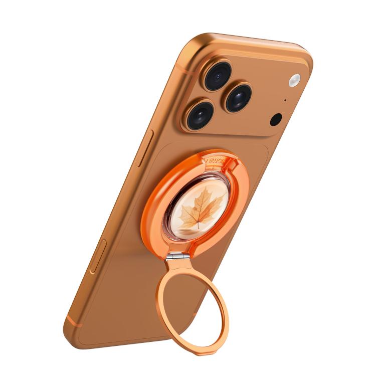 

NILLKIN Ice Snap Magnetic Modular Phone Ring Holder(Orange)