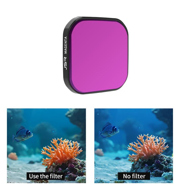 

For DJI Osmo Nano JSR Diving Color Lens Filter Set, Type:Magenta Filter