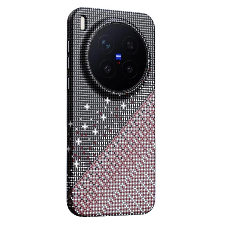 For vivo X300 Pro Asterism Pattern TPU Magnetic Phone Case(Black)