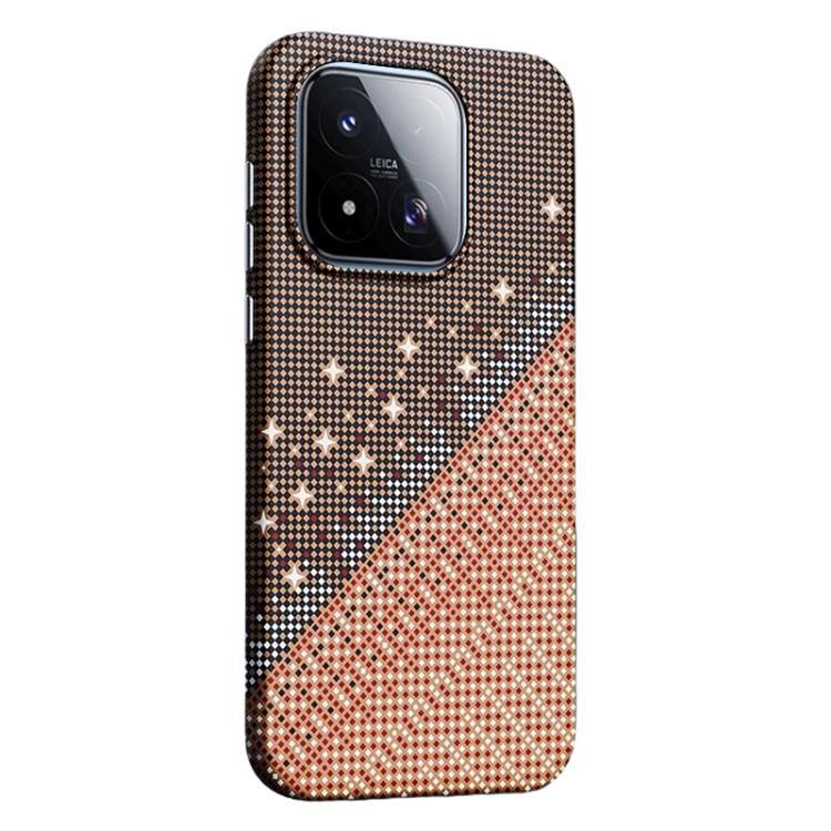 

For Xiaomi 17 Max Asterism Pattern TPU Magnetic Phone Case(Orange)