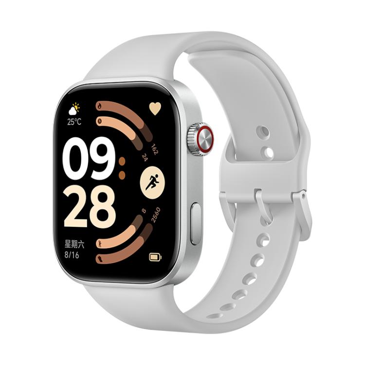 Xiaomi Redmi Watch 6, 2.07 inch AMOLED Screen 5ATM Waterproof, Support Heart Rate / Blood Oxygen Monitor(Silver)