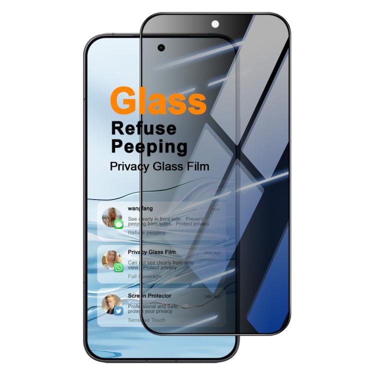 

For Xiaomi 17T Pro 5G imak Privacy Full Screen Tempered Glass Film, Support Fingerprint Unlocking