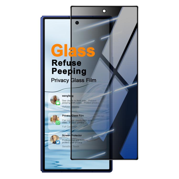 For Galaxy Z Fold8 Ultra 5G imak HD Full Screen Privacy Tempered Glass Protective Film