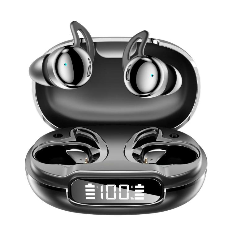 

Q81 Noise Reduction Wireless Bluetooth Earphone with LED Digital Display(Black)