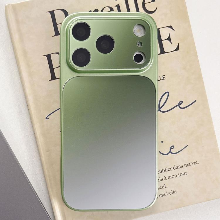 For iPhone 17 Pro Matte Finish Gradient Color Acrylic + PC Phone Case(Green)
