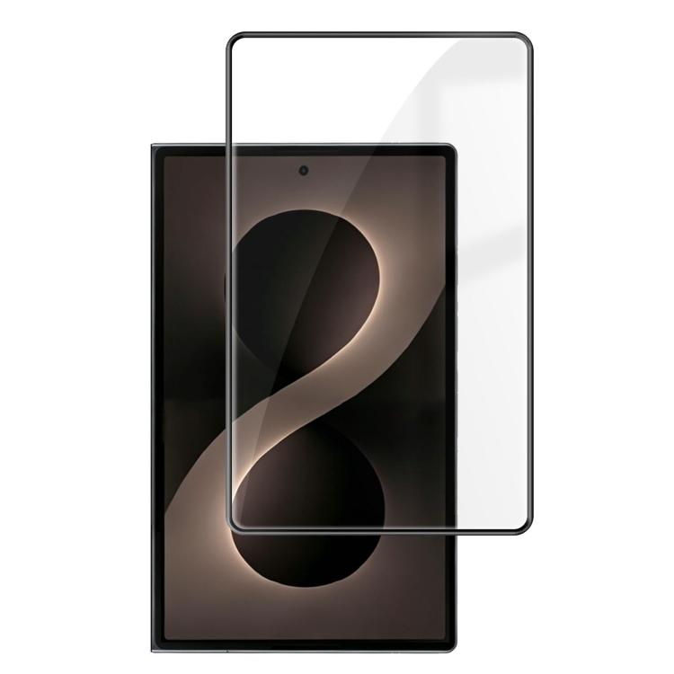 For Galaxy Z Fold8 5G Outer Screen Kalebol High-Aluminum Screen-Printed Full-Coverage Anti-Fingerprint Black-Bordered HD Tempered Glass Film