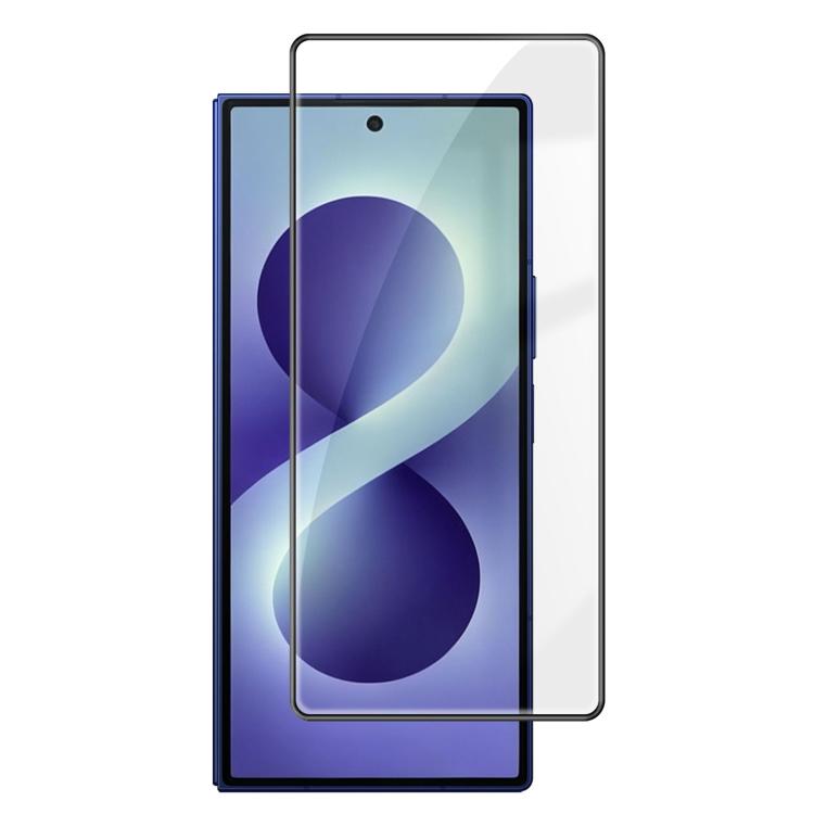 For Galaxy Z Fold8 Ultra 5G Outer Screen Kalebol High-Aluminum Screen-Printed Full-Coverage Anti-Fingerprint Black-Bordered HD Tempered Glass Film
