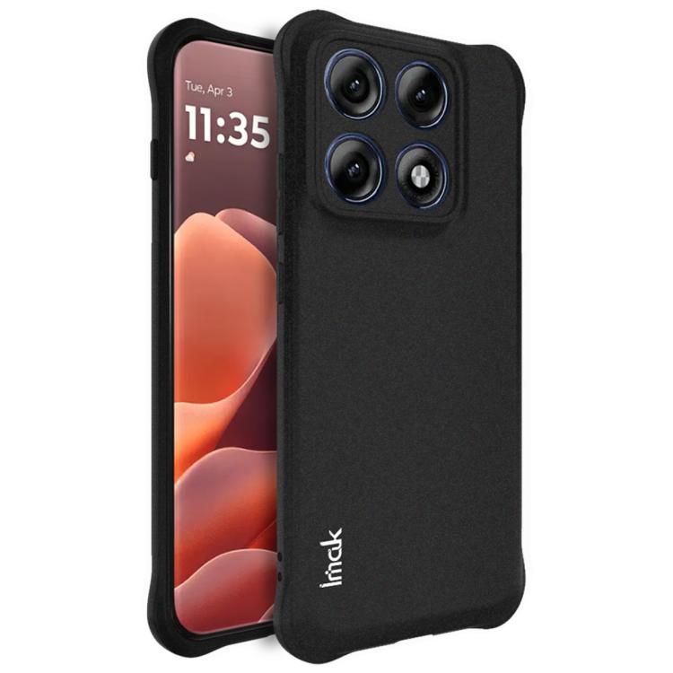 For Motorola Edge 70 Pro 5G / Edge 70 Pro+ 5G imak Shockproof Airbag TPU Phone Case(Matte Black)