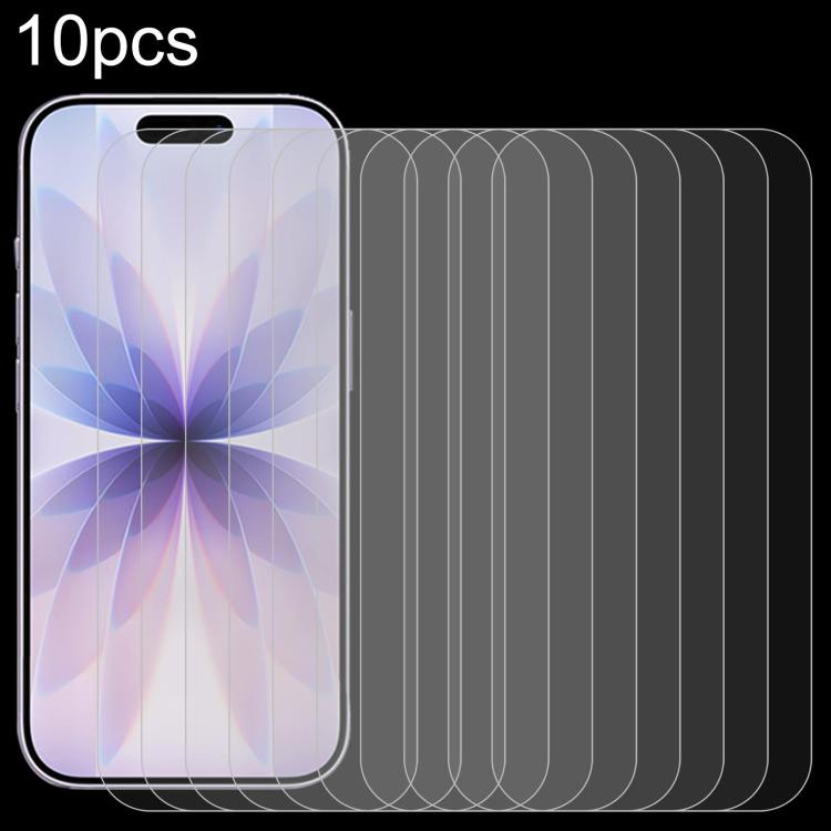 

For iPhone 18 10pcs 0.18mm High Aluminum Tempered Glass Film