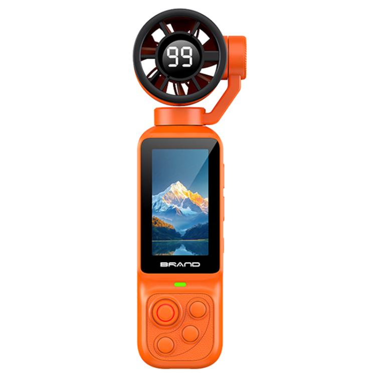 

LK-035 Fan Gimbal Pocket Camera 1.97 inch 1080P HD Vlog Video Cam(Orange)
