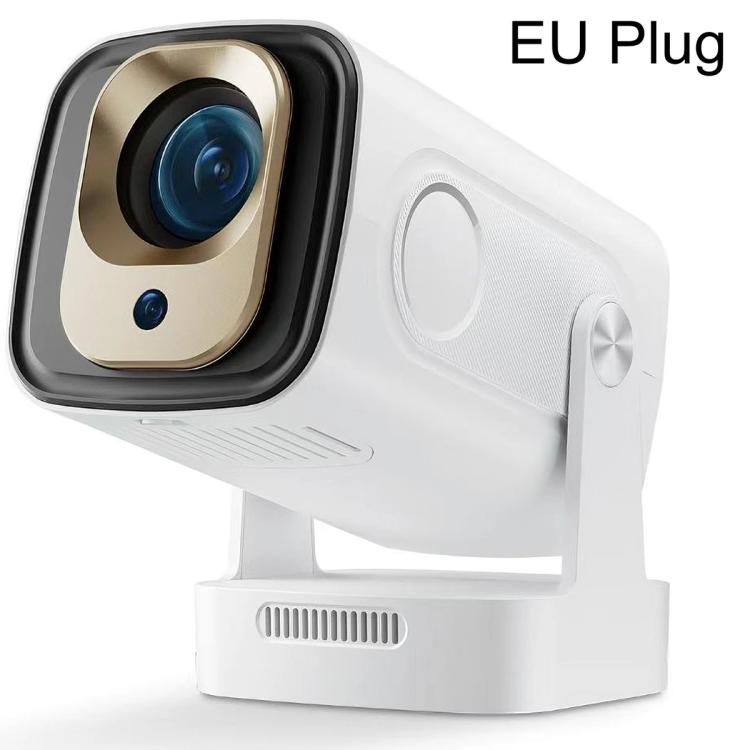 

HY260 Pro 4K 1080P Portable Dual-Band WiFi Wireless Screen Mirroring HD Projector, EU Plug(White)