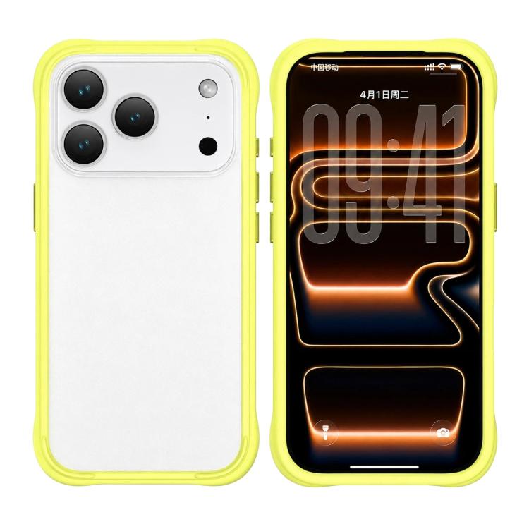 For iPhone 18 Pro Max Phone Silicone Frame Bumper Case(Green)