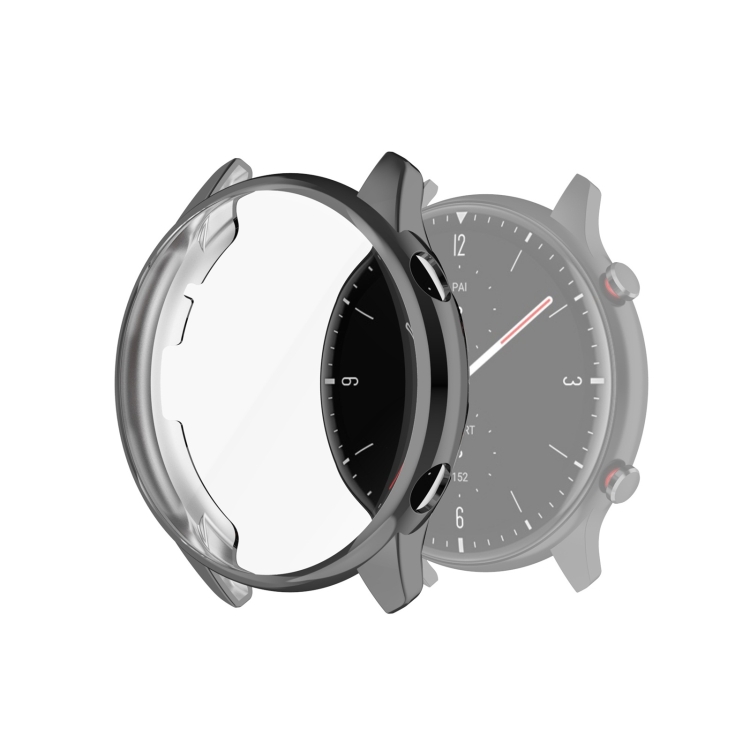 SUNSKY - Para Amazfit GTR 2 A1951 Cobertura total TPU Funda protectora de  galvanoplastia (gris)
