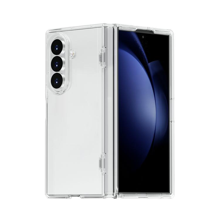 For Galaxy Z Fold8 Ultra 5G Shockproof Terminator Glitter Powder Phone Case(Transparent)