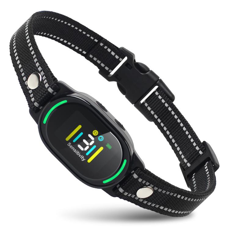 

AI Intelligent Anti Barking Dog Training Collar(Black)