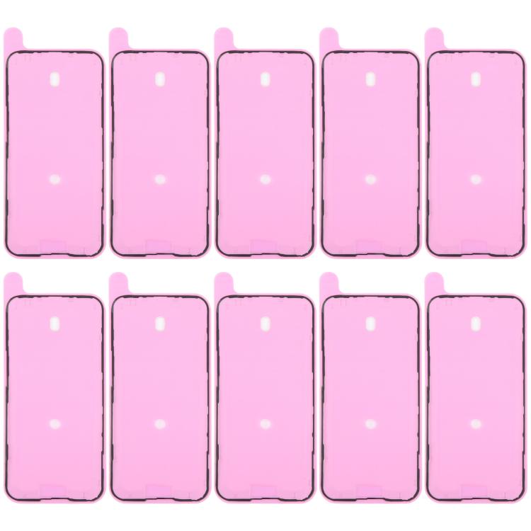 For iPhone 15 Plus 10pcs OEM LCD Frame Bezel Waterproof Adhesive Gasket, Airtightness Test Compatible