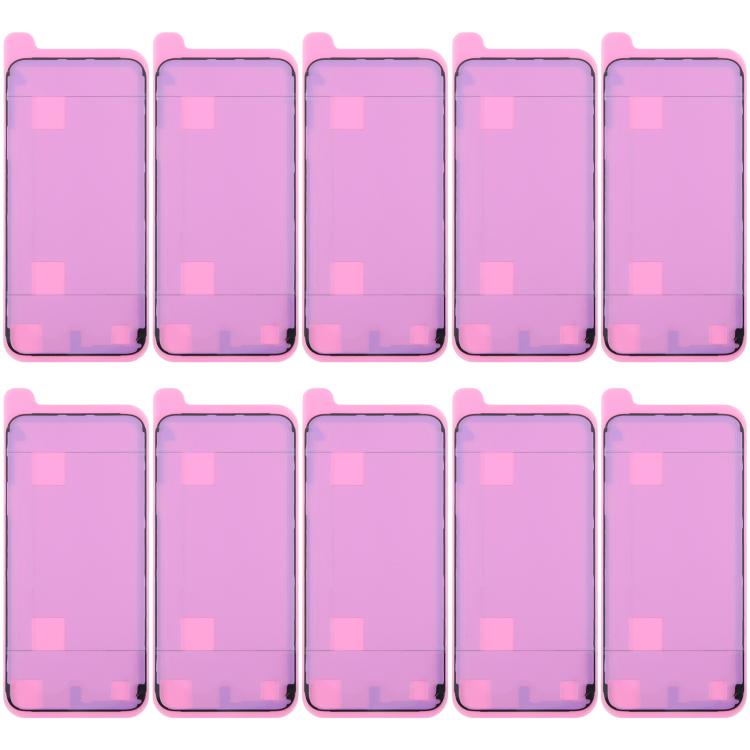 For iPhone X 10pcs OEM LCD Frame Bezel Waterproof Adhesive Gasket, Airtightness Test Compatible