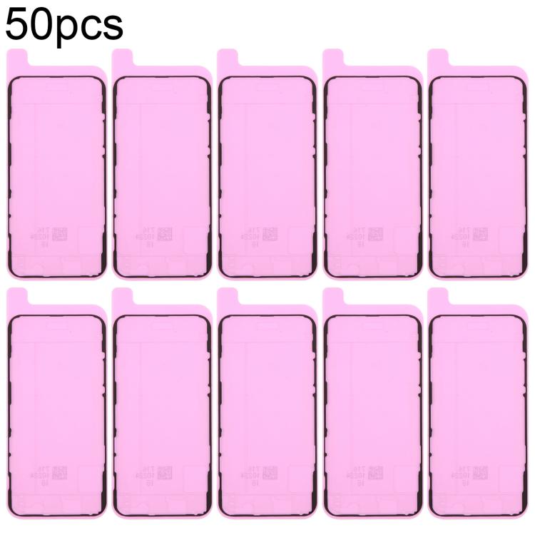 For iPhone 11 Pro 50pcs OEM LCD Frame Bezel Waterproof Adhesive Gasket, Airtightness Test Compatible