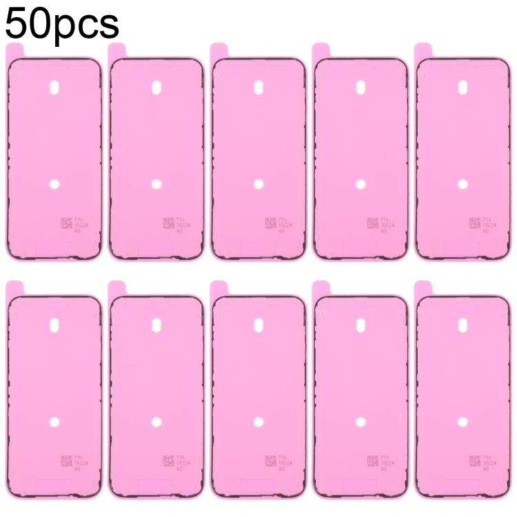 For iPhone 17 Pro Max 50pcs OEM LCD Frame Bezel Waterproof Adhesive Gasket, Airtightness Test Compatible — купить у Sunsky-online WW